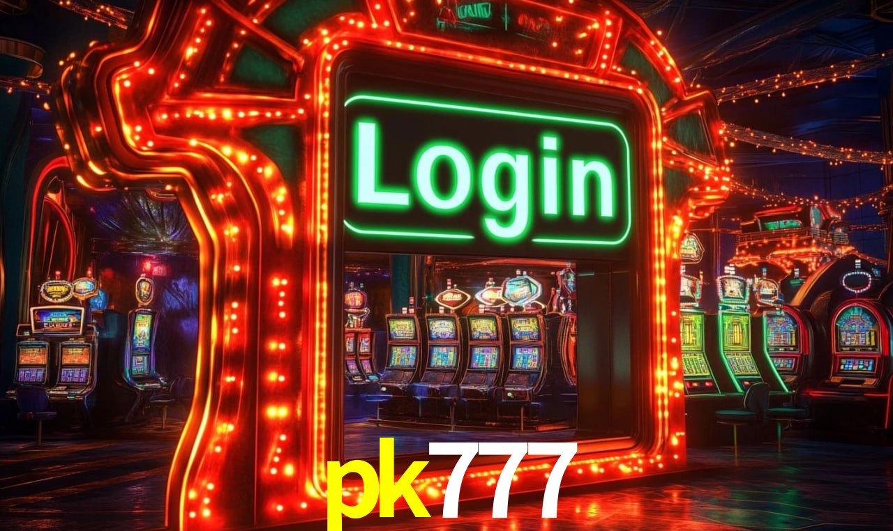 Aplicativo móvel pk777 para iOS e Android